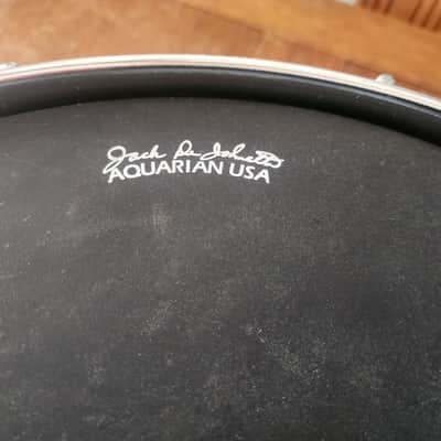 Ludwig LM411 Super-Sensitive (changed over to P85)6.5x14" 10-Lug Aluminum Snare Drum 1980's- Chrome-Plated image 9