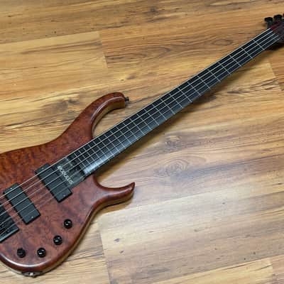 Modulus Quantum 5-35  Fretless - Bubinga image 3