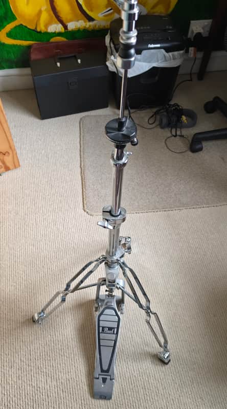 Vintage Pearl H-985W Heavy Duty Double-Braced Hi-Hat Stand (Late 80s / Early 90s) image 1