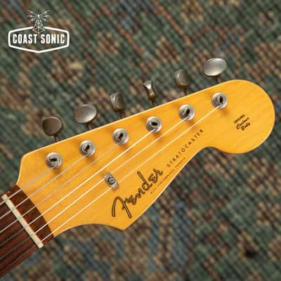 2017 Fender Traditional 60s Stratocaster Candy Blue Made in Japan MIJ image 11