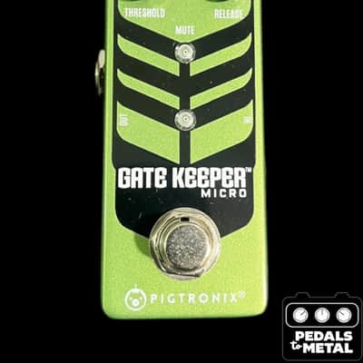 Pigtronix Gate Keeper Micro Noise Gate 2010s - Green - X19946 image 1