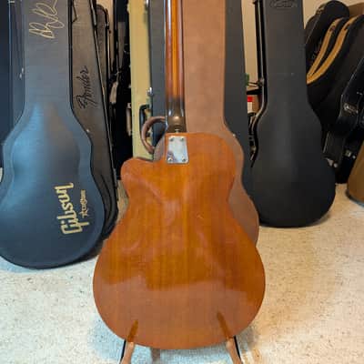 1960s Eko Model 100 Hot Rod Electric Guitar Vintage 3-Pickup Hollow Body Archtop Conversion image 24
