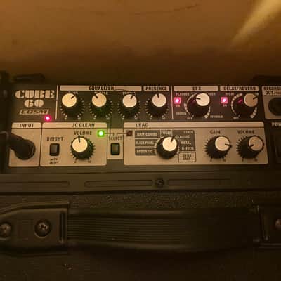 Roland CUBE-60 2-Channel 60-Watt 1x12" Guitar Combo 2004 - 2010 - Black image 3