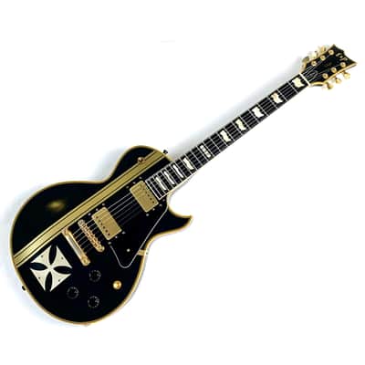ESP Eclipse I "Iron Cross James Hetfield Signature" 2005 Vintage Black image 1