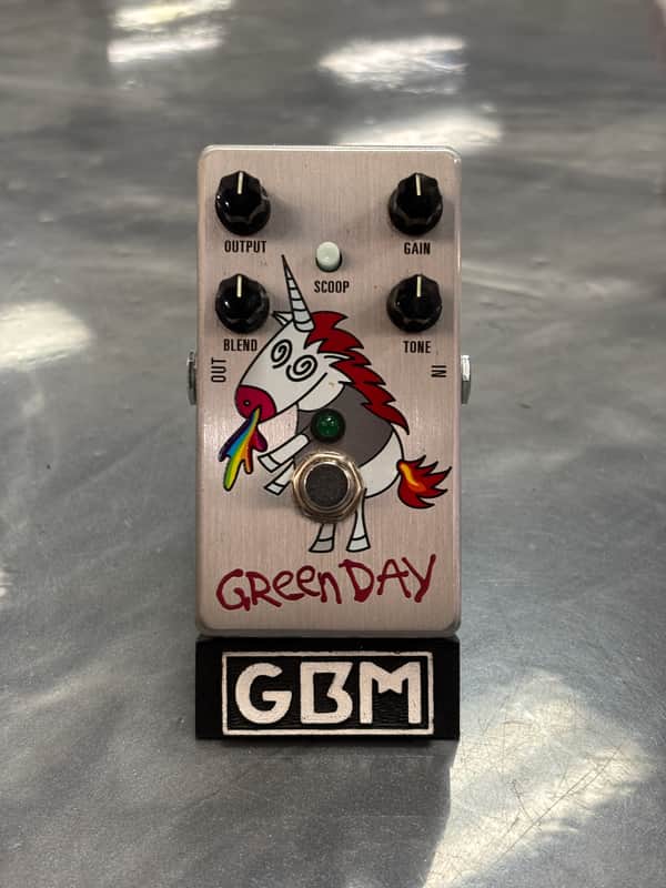 MXR DD25V3 Green Day Dookie Drive Overdrive V3 2020 - 2021 - Unicorn Graphic image 1