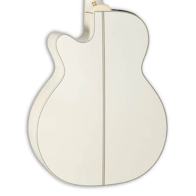 Takamine GN37CE Acoustic-Electric Guitar - Pearl White w/Gig Bag - B-Stock image 7