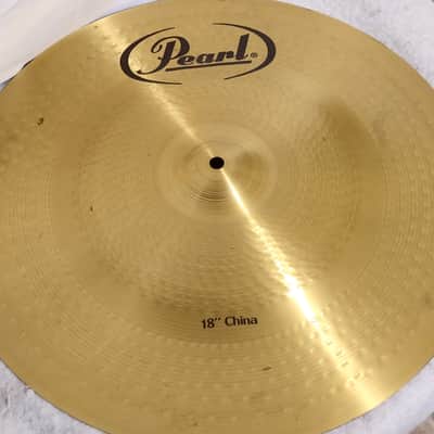 Pearl VINTAGE 18" CHINA CYMBAL 90'S image 2