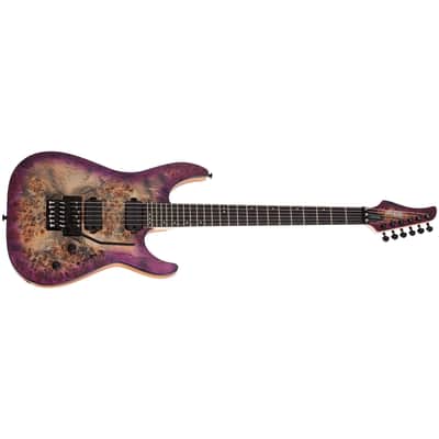 Schecter C-6 FR Pro - Wenge Fingerboard, Aurora Burst image 18
