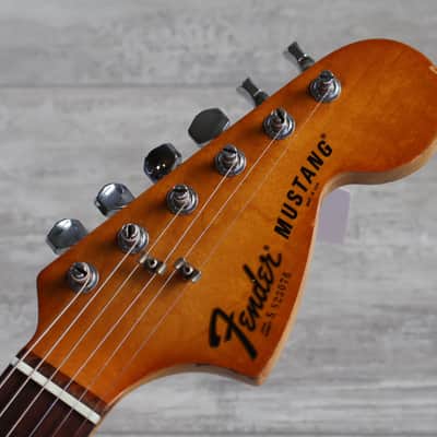 1978 Fender USA Mustang (Natural) | Reverb