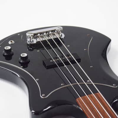 Guild B-301F Fretless Bass 1977 - Black image 5