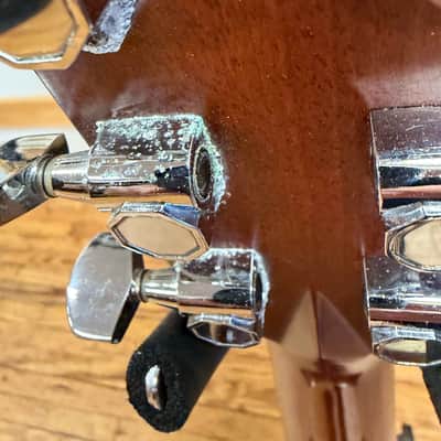 Yairi K.Yairi YW500P Sunburst Custom — Solid Spruce/Rosewood, Ebony Board, w/ Hard Cas 1977 - Burst Rosewood ( D- 35 ) Hand Signed by the Master image 10