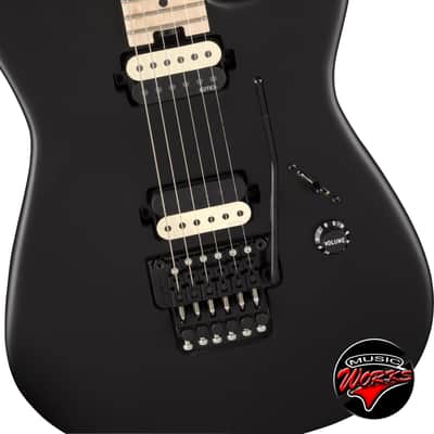 CHARVEL - Jim Root Signature Pro-Mod San Dimas Style 1 HH FR M MN Satin Black 2965801803 image 3
