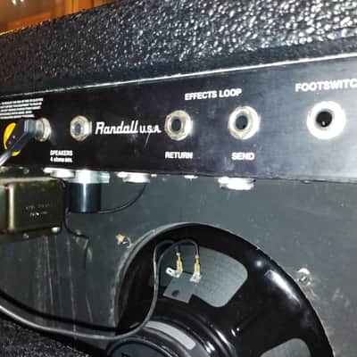 Immagine SERVICED Randall Century 3000 II combo of Century 200 II Head w/ Jaguar RES-80 and FS-9 Footswitch – Rare Dimebag/Pantera/White Zombie amp amplifier - 20