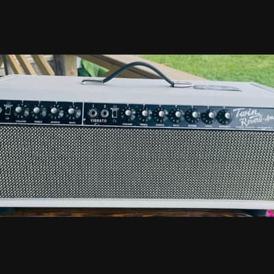 Fender '65 Twin Reverb Reissue 85-Watt 2x12" Guitar Combo 1991 - Present - Black image 2