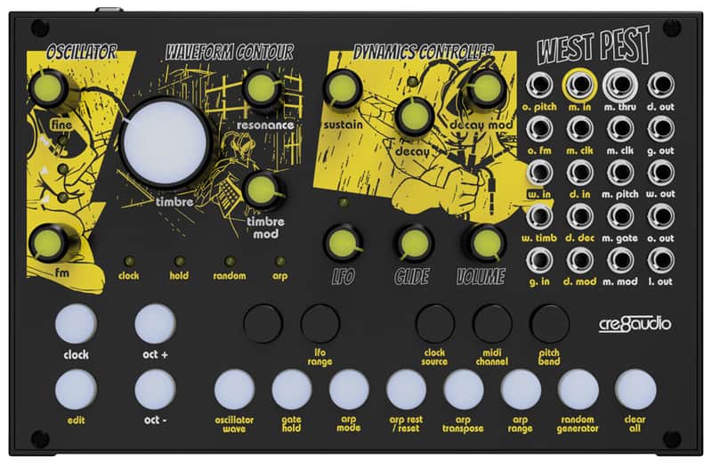 CRE8AUDIO WEST PEST : BRAND NEW :  [DETROIT MODULAR] image 1