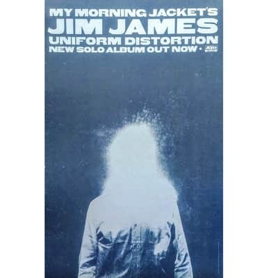 JIM JAMES (MY MORNING JACKET) - Uniform Distortion Ltd Ed New RARE Litho Tour Poster Display! image 1