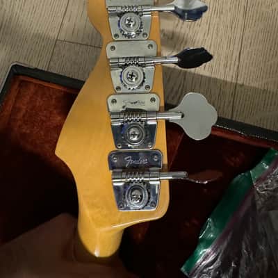 Fender Precision Bass with Maple Fretboard 1970 - 1983 - Black image 7