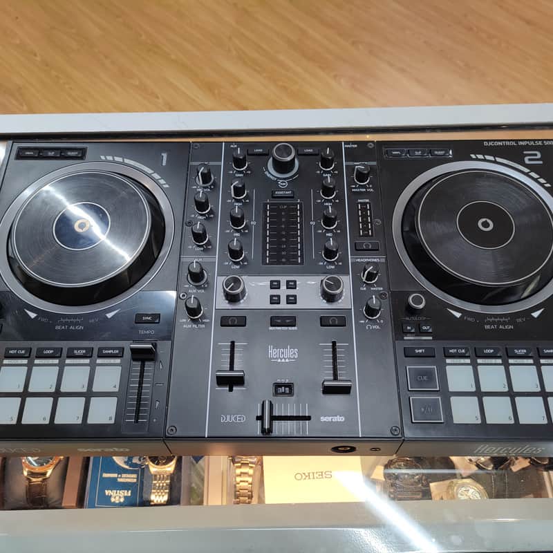 2020 – Present Hercules Inpulse 500 2-channel DJ Controller Black