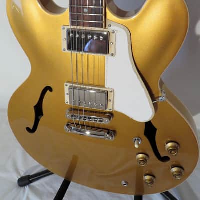 Gibson ES-335 Dot Plain Top 2013 Gold Unplayed image 1