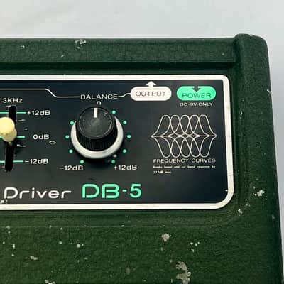 Boss DB-5 Driver Distortion / Graphic Equalizer 1977 Vintage Bild 8
