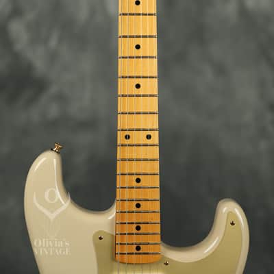 2014 Fender MIM 60th Anniversary 50's Classic Player Stratocaster Desert Sand image 4