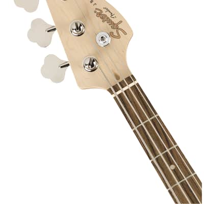 Squier Affinity Jazz Bass - Black (Laurel Fingerboard) image 7