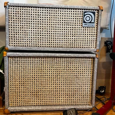 Ampeg V-2 2-Channel 60-Watt Guitar Head 1971 - 1980 - Black image 1