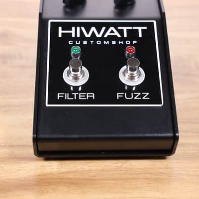 Hiwatt Custom Filter Fuzz 2021 - Present - Matte Black image 3
