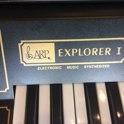 ARP Explorer I 1970's Black & Wood Laminate image 4
