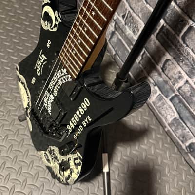1996 ESP Pre-Lawsuit KH-2 Ouija Signature - Black (Collector piece) Rare Japan - Kirk Hammett of Metallica image 13
