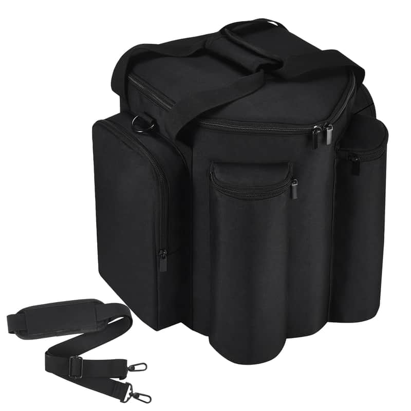 Case For Bose S1 Pro/S1 Pro+ System Pa System,Travel Carrying Shoulder Bag Cover Compatible With Bose S1 Pro/S1 Pro+ System,Extra Bags For Microphone,Charger,Cable,Accessories (Black) image 1