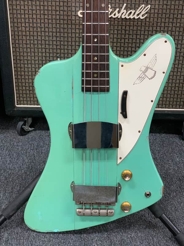 Gibson Thunderbird II 1964 Green Refin image 1