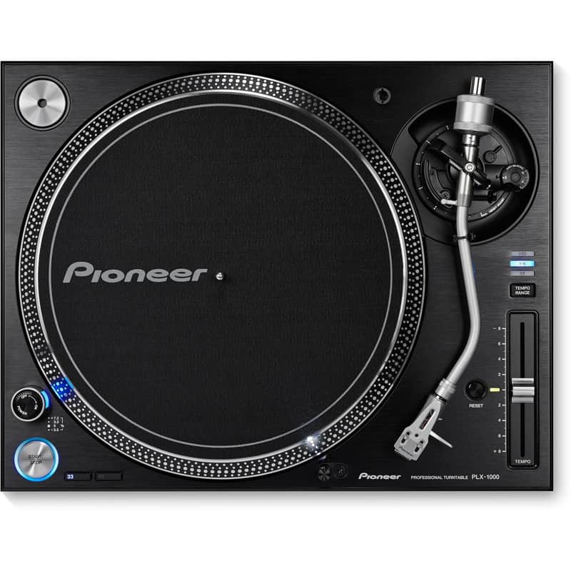 Pioneer PLX-1000 High Torque Direct Drive Turntable Black image 1