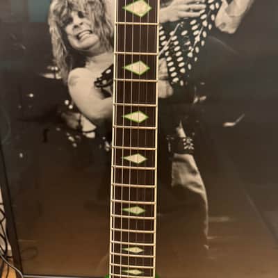 Gibson Dave Mustaine Signature "Rust in Peace" Flying V EXP 2022 - Present - Alien Tech Green image 7