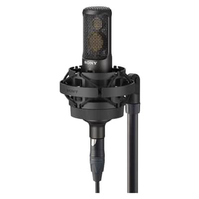 Sony Media C-100 Series Uni-Directional, Dual capsule, Two-Way High Resolution Condenser Microphone for Vocal and Musical Instruments Recording image 1
