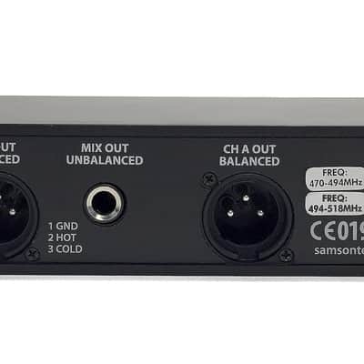 Samson Concert 288 Presentation Dual-Channel Headset & Lavalier Wireless System (I-Band) image 5