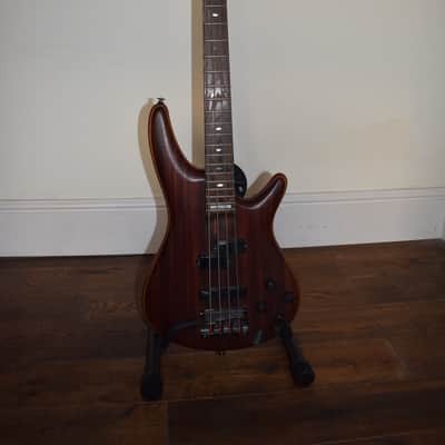 Ibanez SR1300 Electric Bass 1994 Natural Oil Japan Bubinga Padauk Wenge Custom Made Prestige image 2