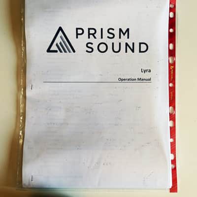 Prism Sound Lyra 2 USB Audio Interface - Black image 6