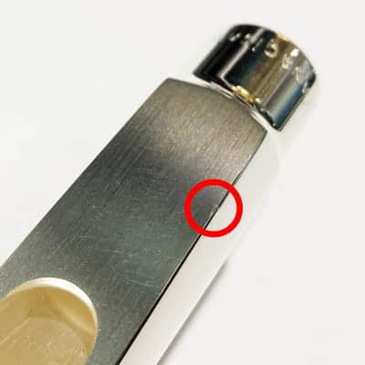 YANAGISAWA [Slightly Damaged - Special Price!!] "Opening: 5" Soprano Saxophone Mouthpiece, Yanagisawa Metal [Year-End Clearance Sale] image 7