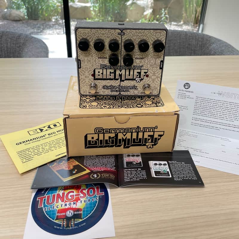 Electro-Harmonix Germanium 4 Big Muff Pi Overdrive & Distortion W Box + Box Candy! image 1