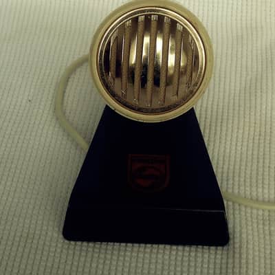 Phillips El 6112 Vintage DYNAMIC Table Microphone image 2