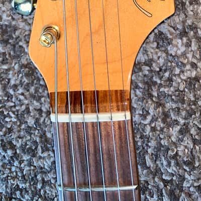 1996 Fender Stevie Ray Vaughan Stratocaster electric guitar made in the usa ohsc image 3