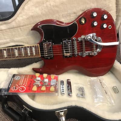 Used 2013 Gibson SG Cherry Red With B5 Bigsby image 10
