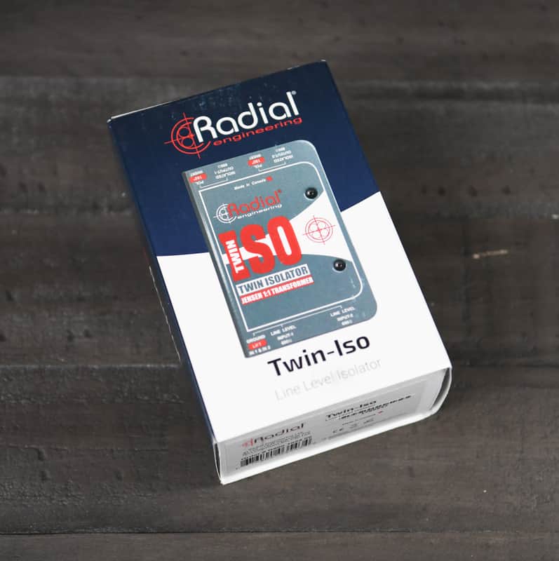 Radial Twin-Iso Two Channel Line Level Isolator