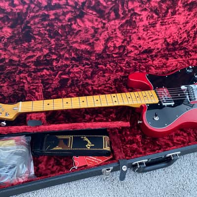Fender American Vintage "Thin Skin" '72 Telecaster Custom 2017 - 2018 - Crimson Red Transparent image 11