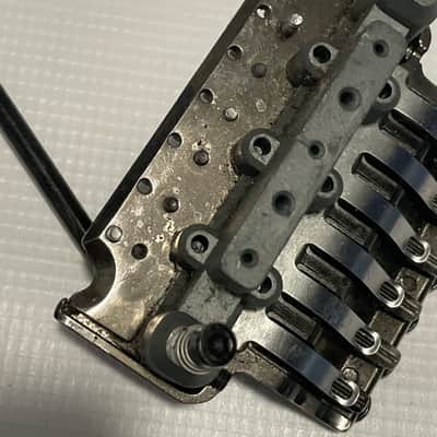 2010's Ibanez RG Series Edge III Cosmo Black Floyd Rose Tremolo Bridge & Arm (Needs Work) image 10