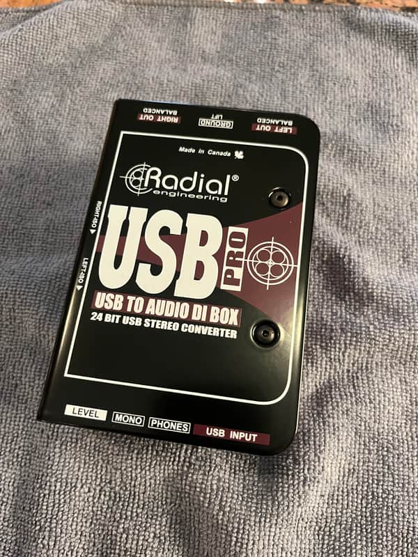 Radial USB-Pro 2010s - Black image 1