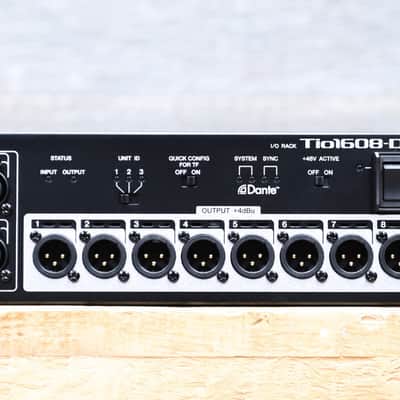Yamaha Tio1608-D2 Audio Interface 16 mic/line Inputs Dante Stagebox I/O Rack image 6