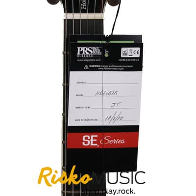 PRS SE Hollowbody Standard  - Fire Red Burst image 9