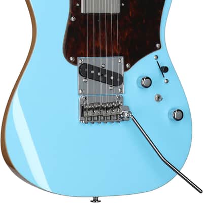 Ibanez Tom Quayle Signature TQMS1 Electric Guitar - Celeste Blue Tom Quayle Signature TQMS1 Electric Guitar - Celeste Blue image 6